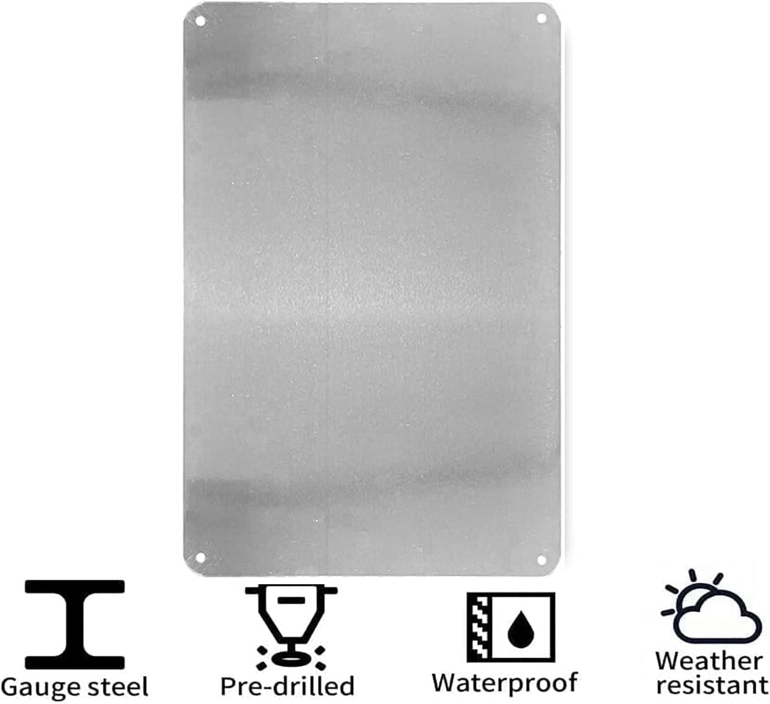 Retro Metal Tabela - 