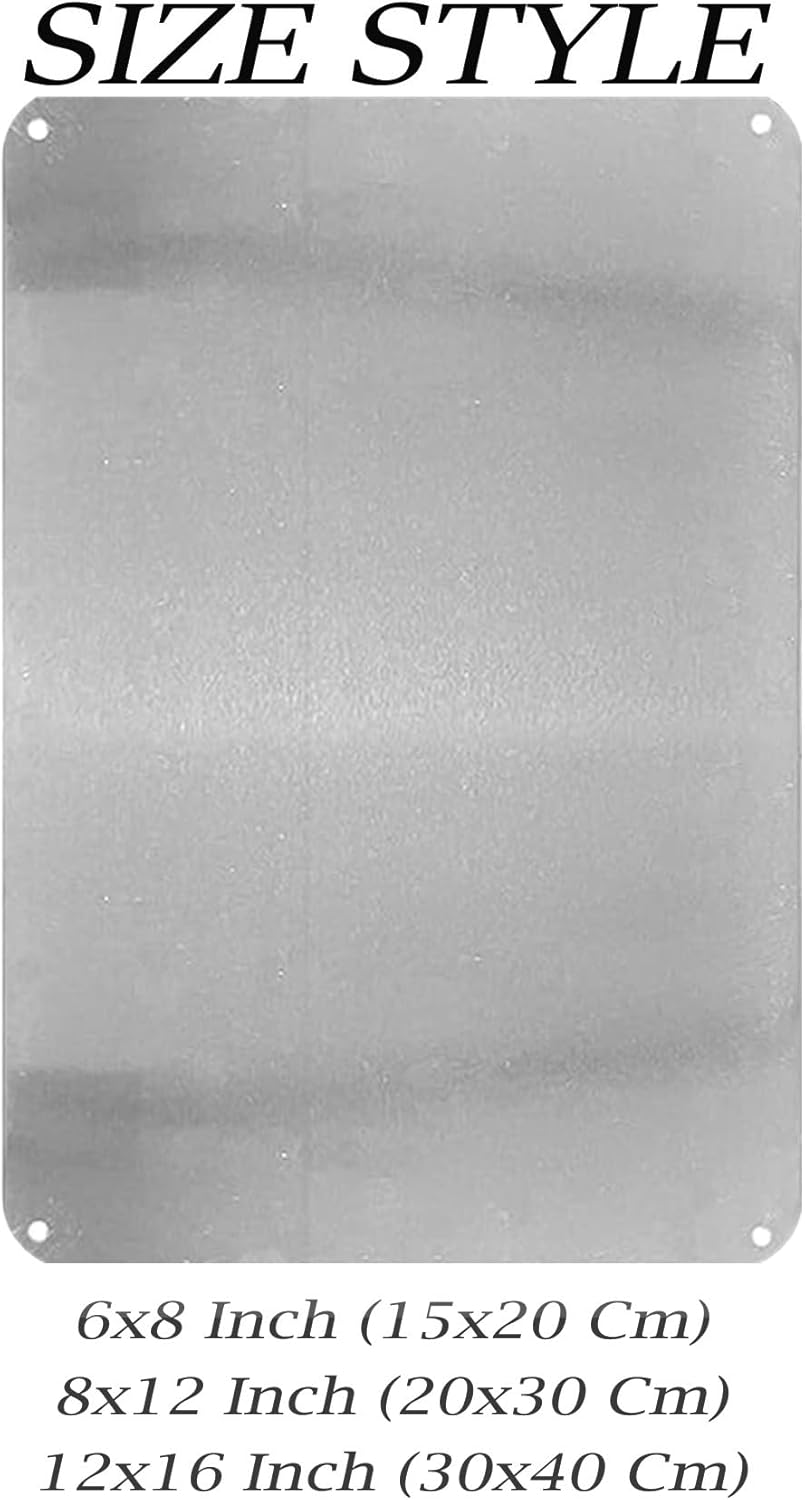 Retro Metal Tabela - 